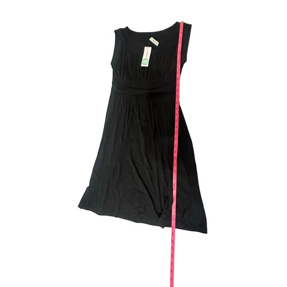 Gilli Kamile Jersey Ruched Detail Dress – Black – Size Medium – NWT - Picture 6 of 12